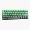 Stylish, fine, high-quality dark and light green keycaps, full-key anti-ghosting, good feel, wireless mechanical green keyboard